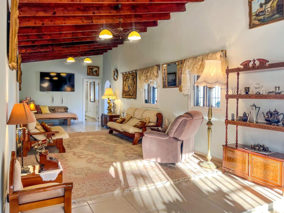 Exquisite Rural House With Garden, Pool And Sea Views Villa Arico Viejo Luaran gambar