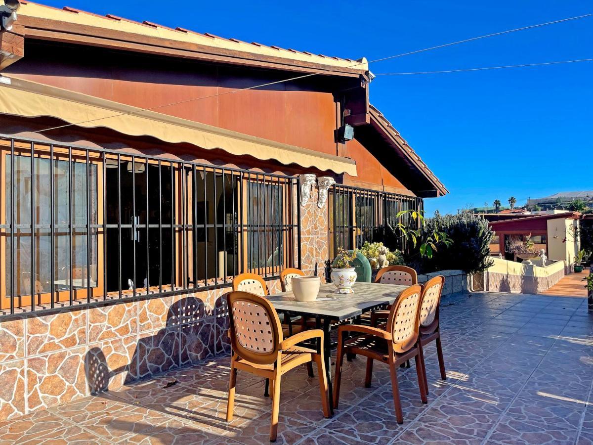 Exquisite Rural House With Garden, Pool And Sea Views Villa Arico Viejo Luaran gambar