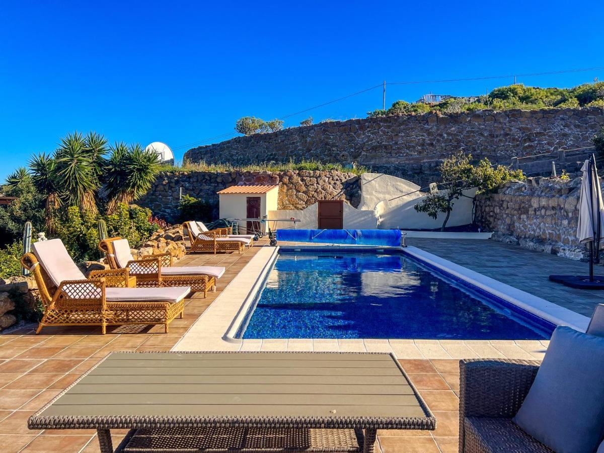 Exquisite Rural House With Garden, Pool And Sea Views Villa Arico Viejo Luaran gambar