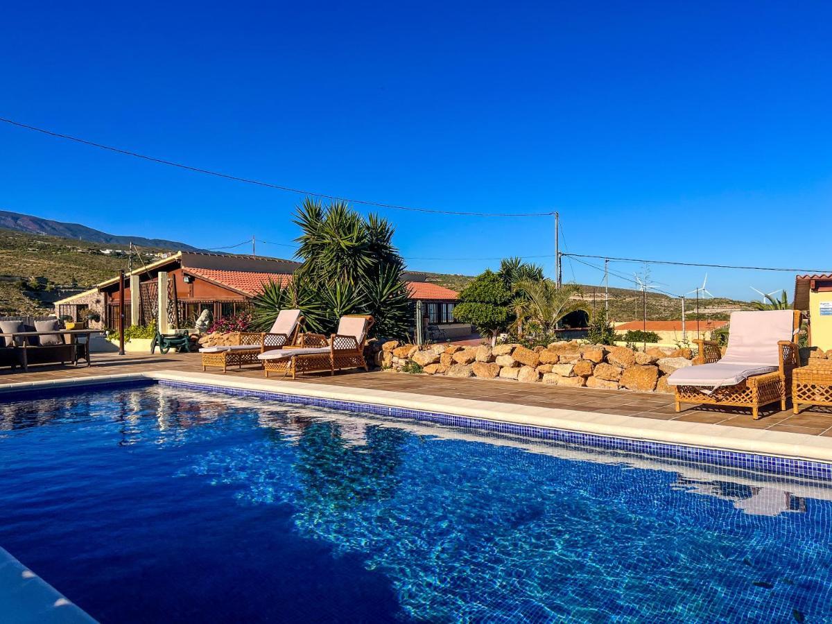 Exquisite Rural House With Garden, Pool And Sea Views Villa Arico Viejo Luaran gambar