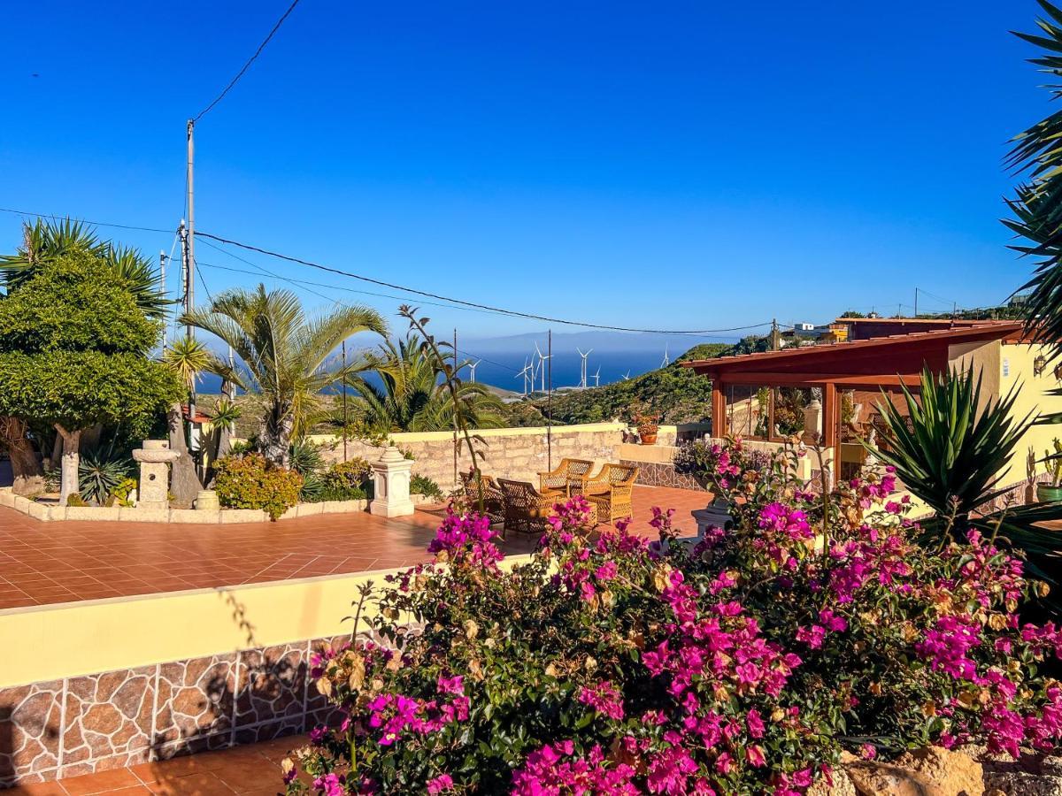 Exquisite Rural House With Garden, Pool And Sea Views Villa Arico Viejo Luaran gambar