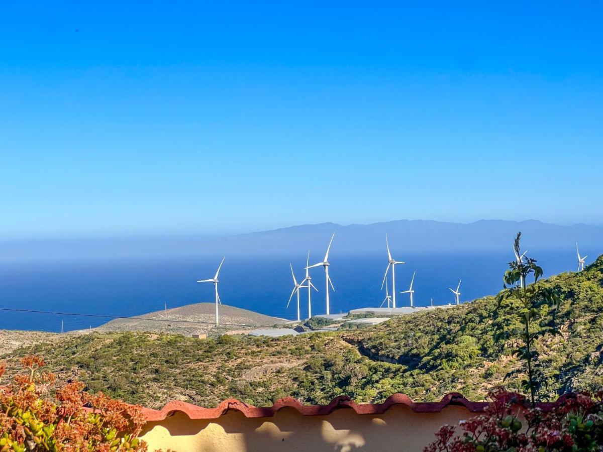Exquisite Rural House With Garden, Pool And Sea Views Villa Arico Viejo Luaran gambar