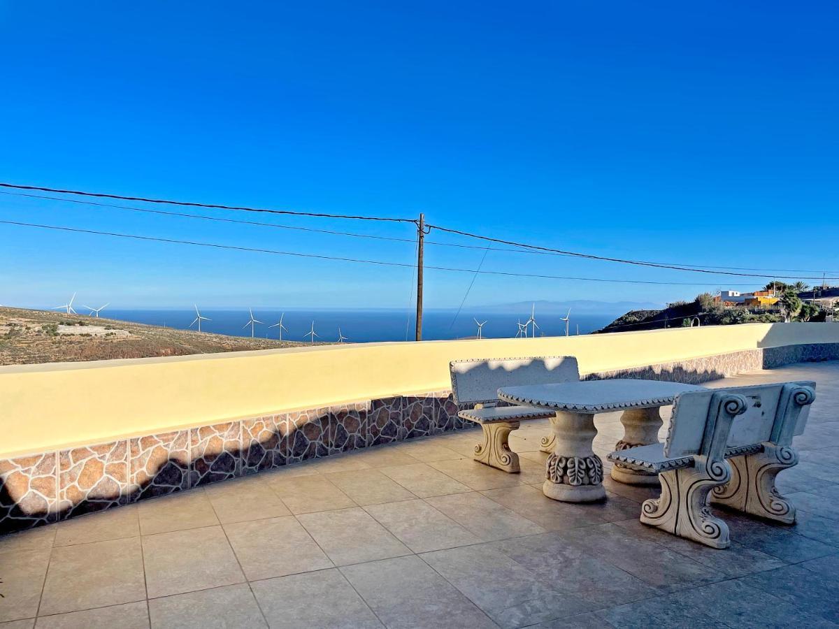 Exquisite Rural House With Garden, Pool And Sea Views Villa Arico Viejo Luaran gambar