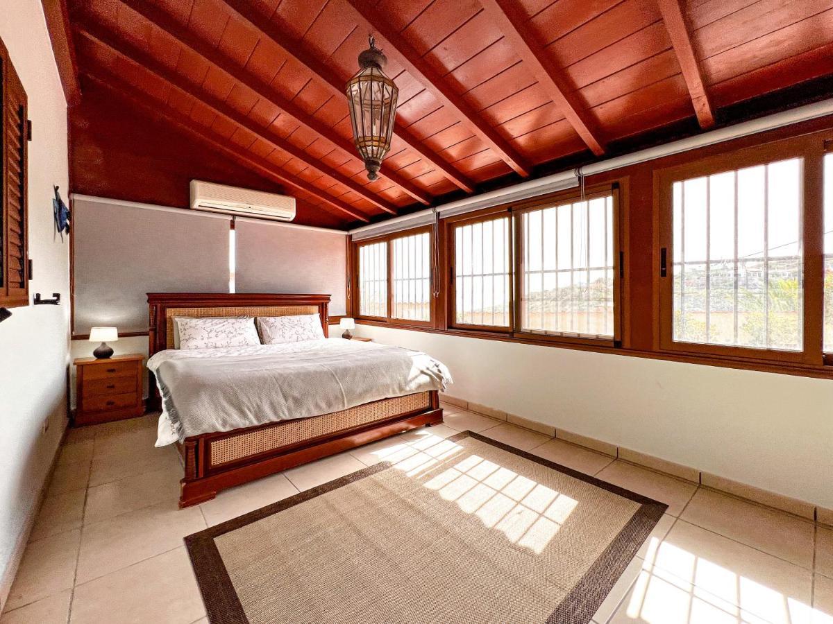 Exquisite Rural House With Garden, Pool And Sea Views Villa Arico Viejo Luaran gambar