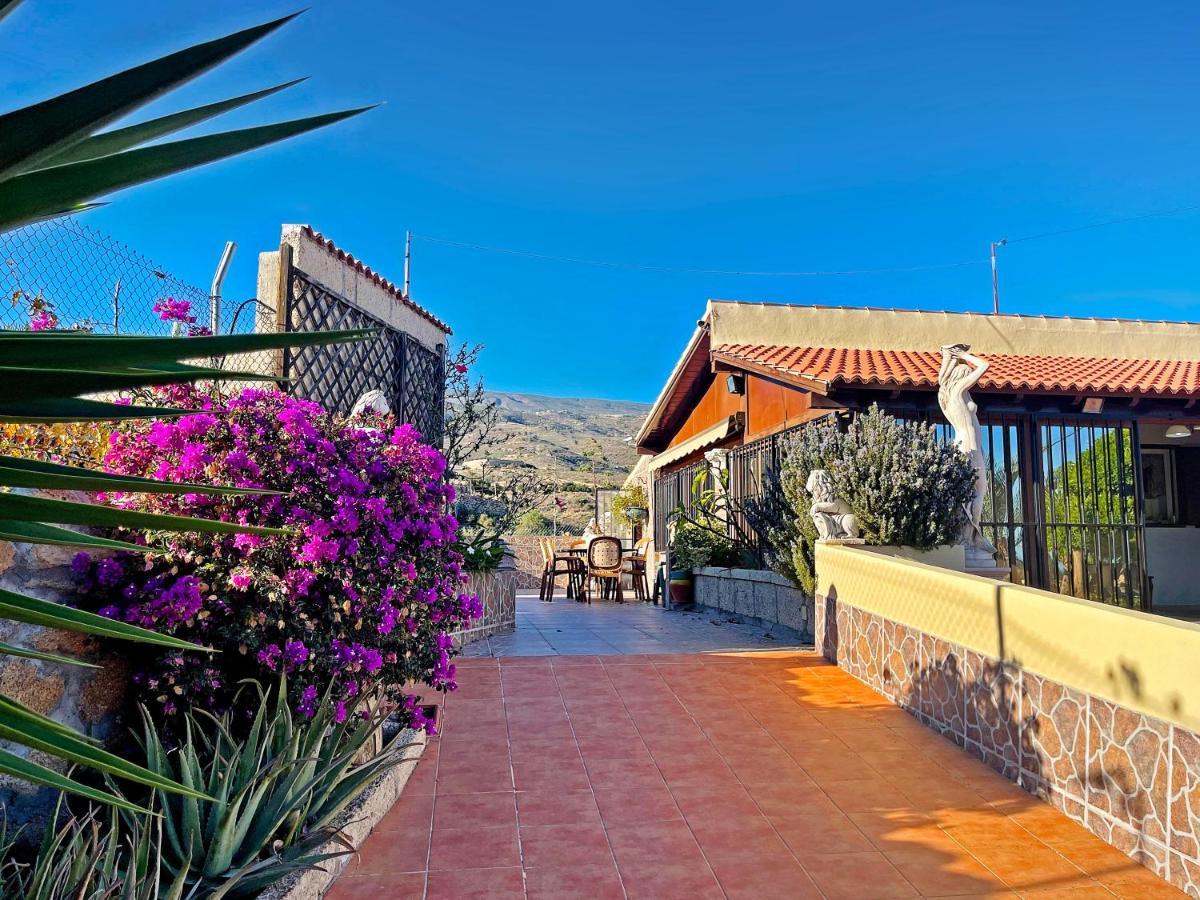 Exquisite Rural House With Garden, Pool And Sea Views Villa Arico Viejo Luaran gambar