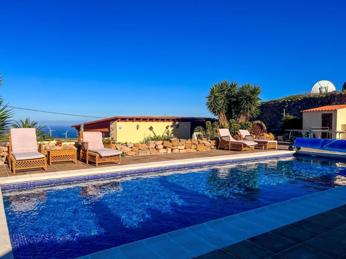 Exquisite Rural House With Garden, Pool And Sea Views Villa Arico Viejo Luaran gambar