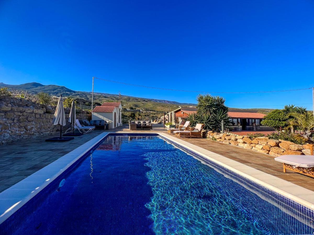 Exquisite Rural House With Garden, Pool And Sea Views Villa Arico Viejo Luaran gambar