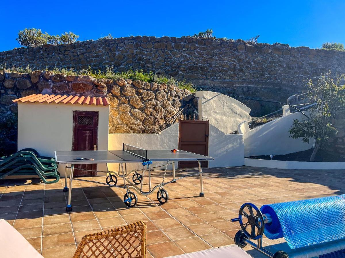 Exquisite Rural House With Garden, Pool And Sea Views Villa Arico Viejo Luaran gambar