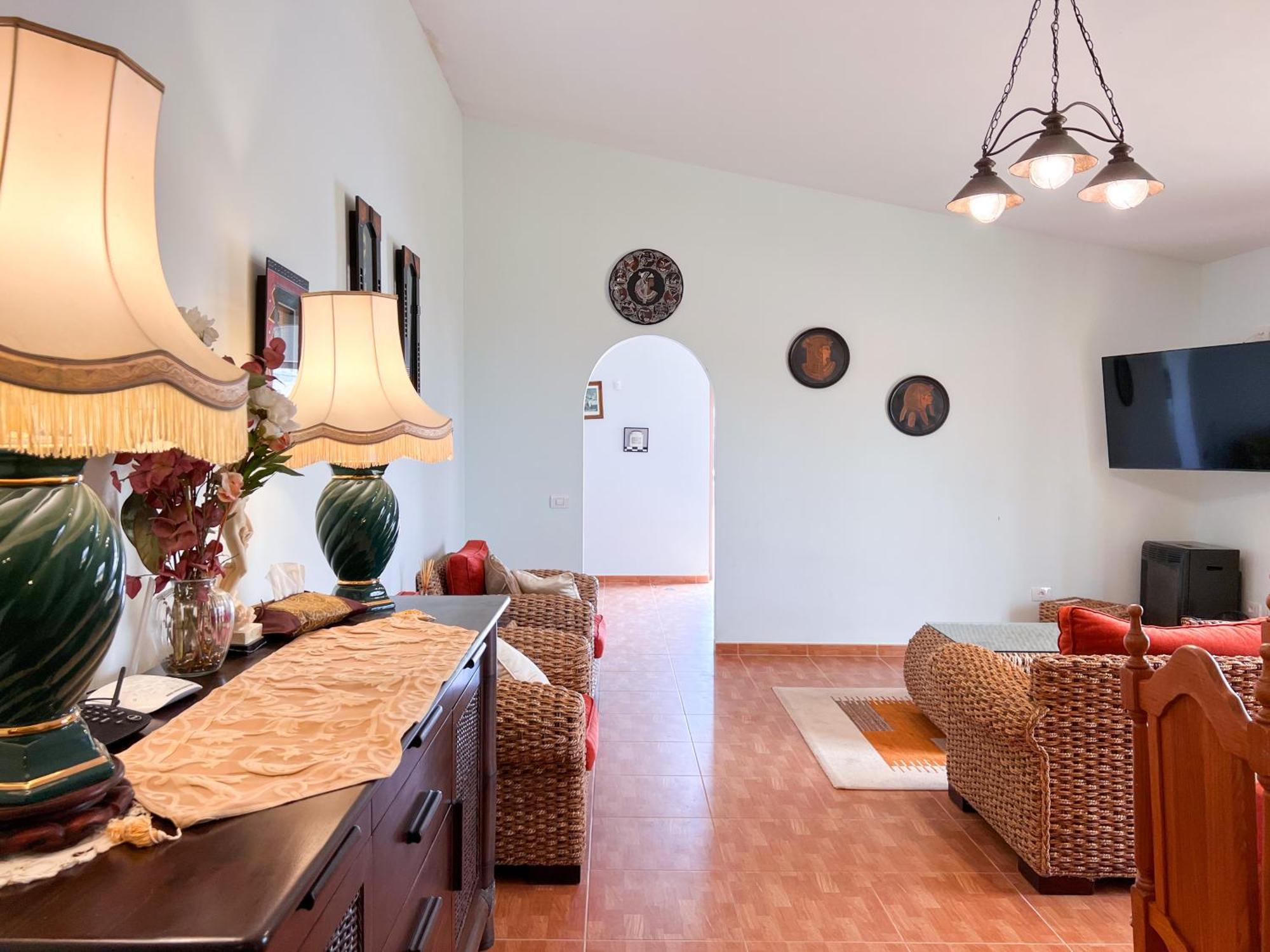Exquisite Rural House With Garden, Pool And Sea Views Villa Arico Viejo Luaran gambar