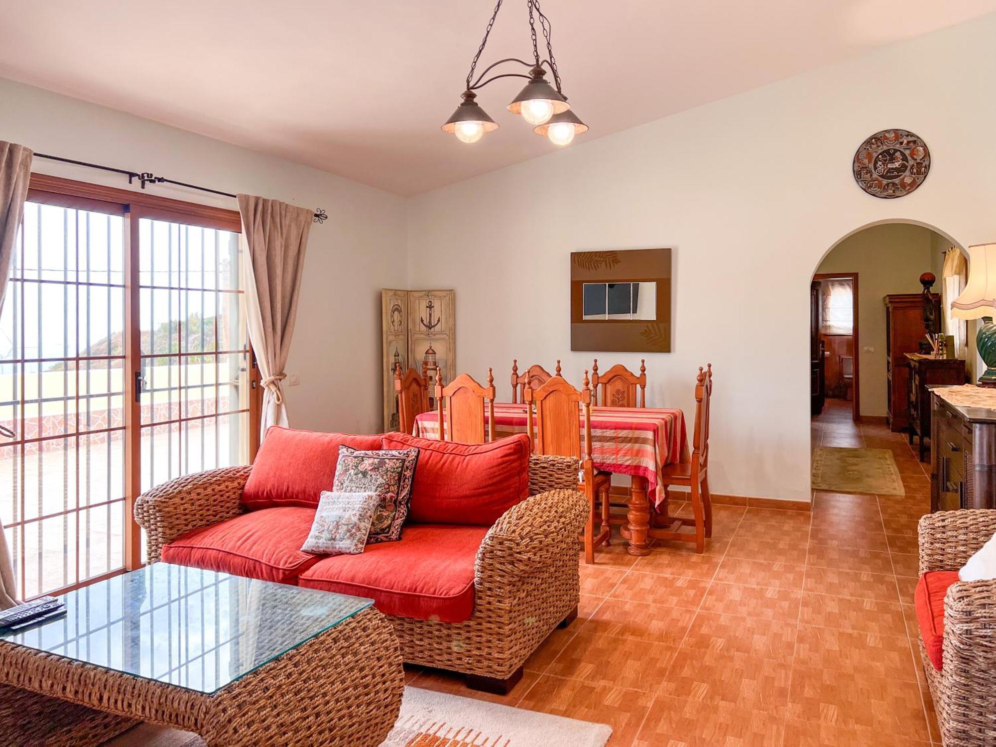 Exquisite Rural House With Garden, Pool And Sea Views Villa Arico Viejo Luaran gambar