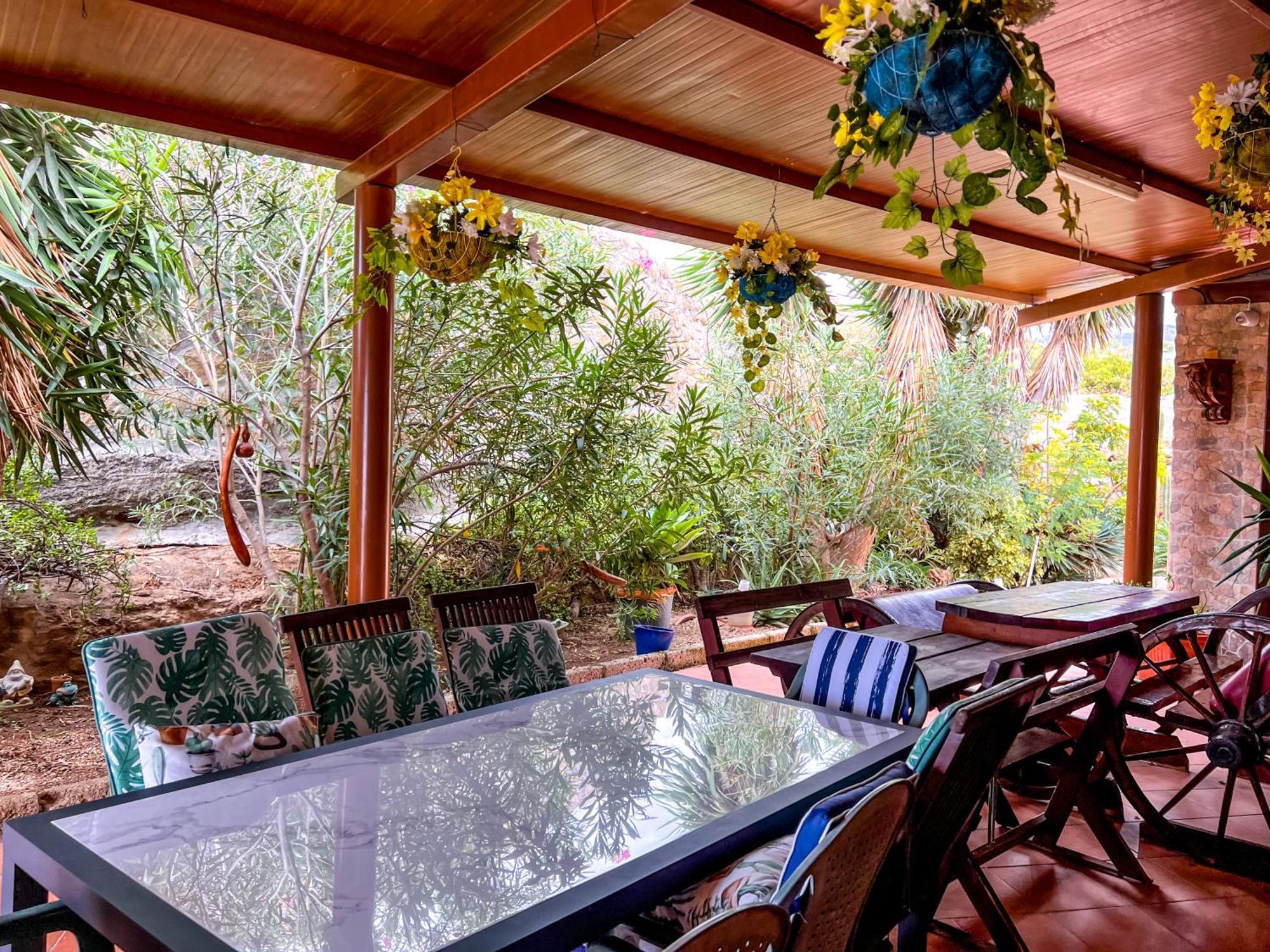Exquisite Rural House With Garden, Pool And Sea Views Villa Arico Viejo Luaran gambar