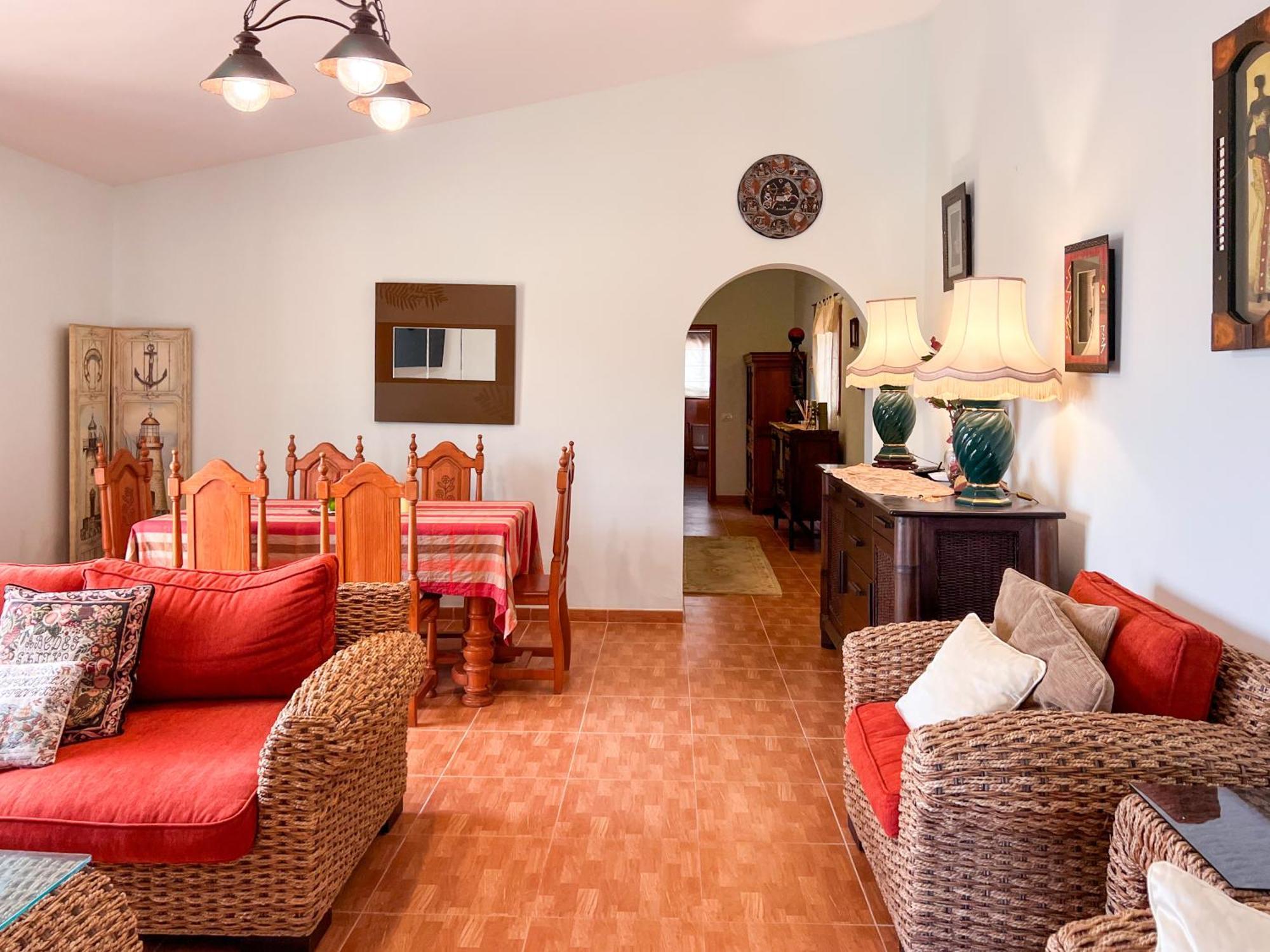 Exquisite Rural House With Garden, Pool And Sea Views Villa Arico Viejo Luaran gambar