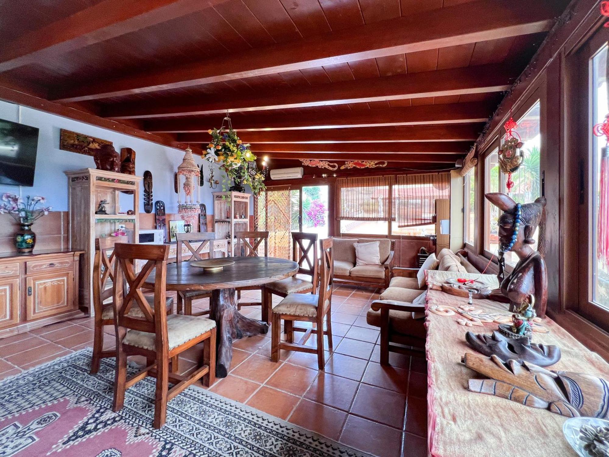 Exquisite Rural House With Garden, Pool And Sea Views Villa Arico Viejo Luaran gambar