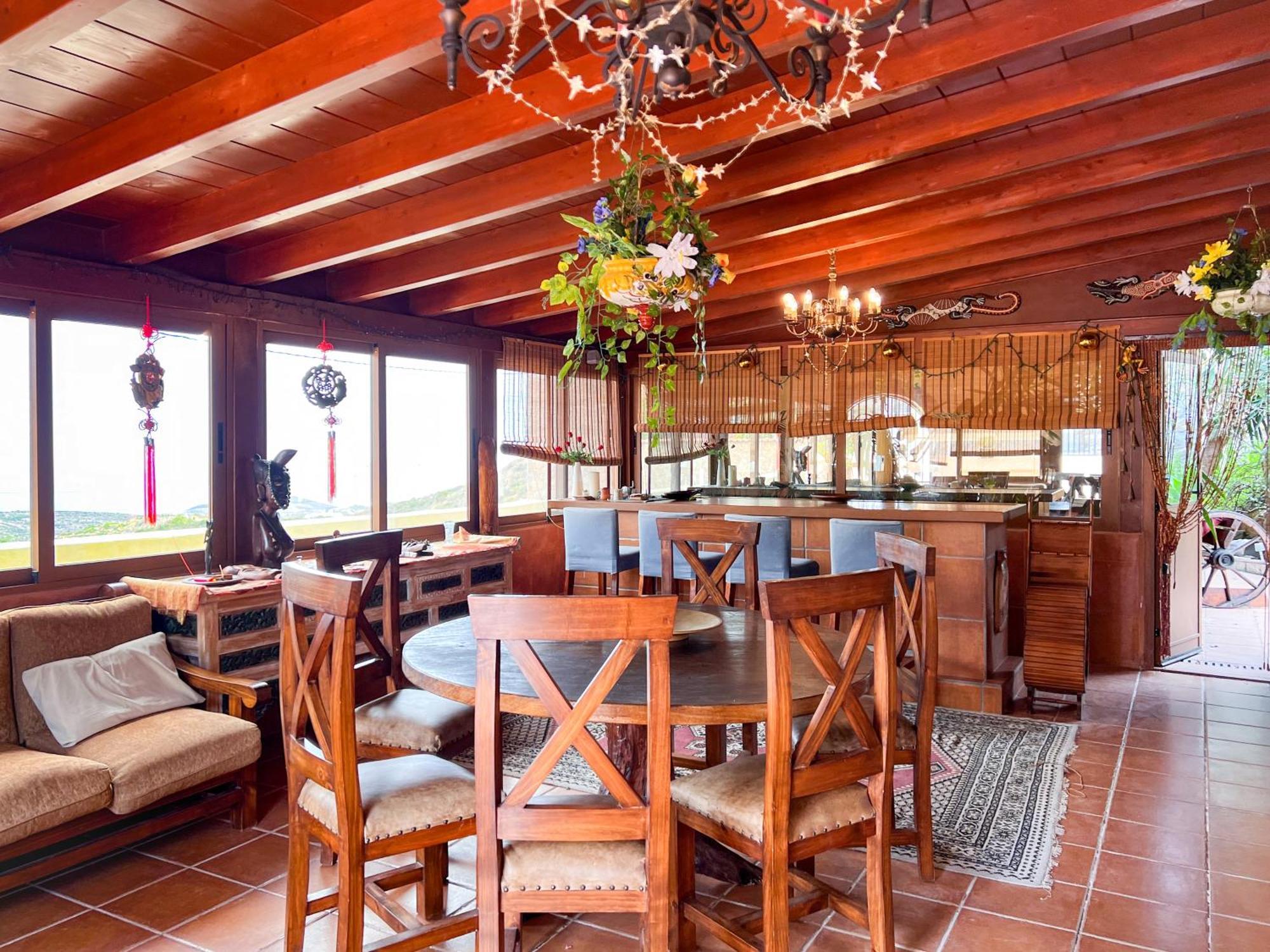 Exquisite Rural House With Garden, Pool And Sea Views Villa Arico Viejo Luaran gambar