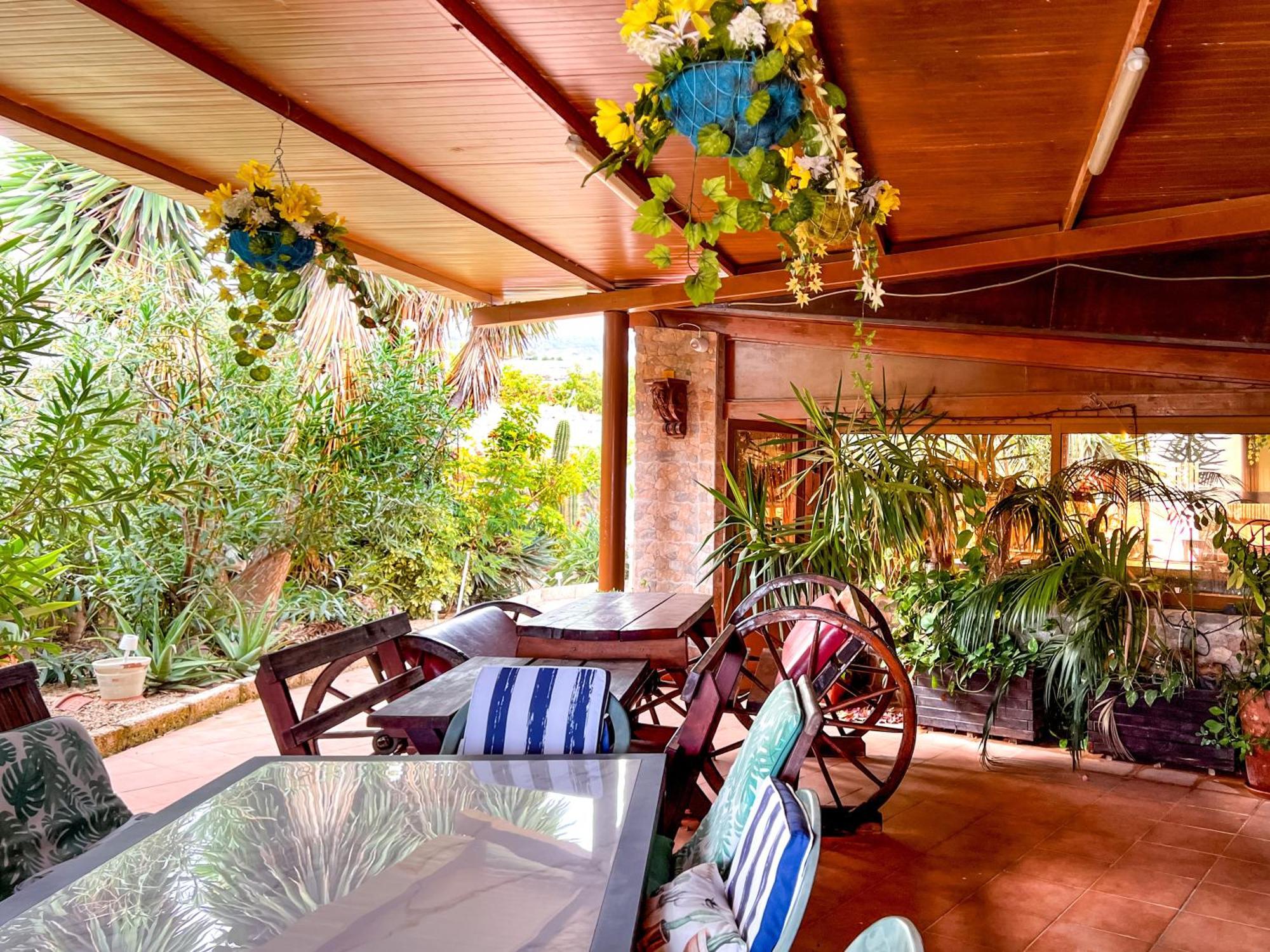 Exquisite Rural House With Garden, Pool And Sea Views Villa Arico Viejo Luaran gambar